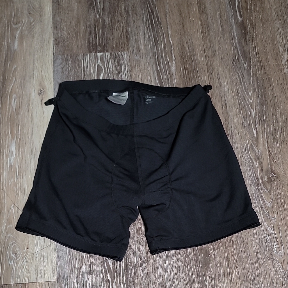 Black Athletic Shorts with Moisture-Wicking Fabric